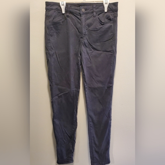 AMERICAN EAGLE | Washed Black High Rise Stretch Jeggings in Size 10 - Picture 3 of 10